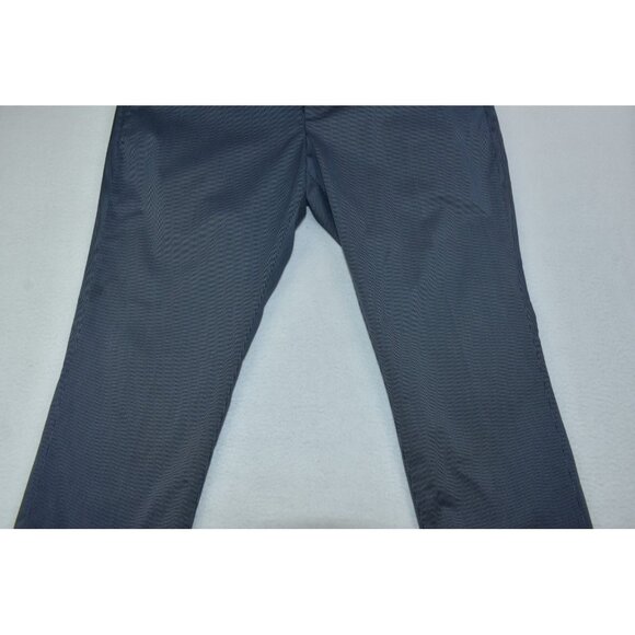 Bonobos Friday Weekday Men's Pants Size 36x32 Blue Chino Pinstripe Athletic Fit - Picture 6 of 16